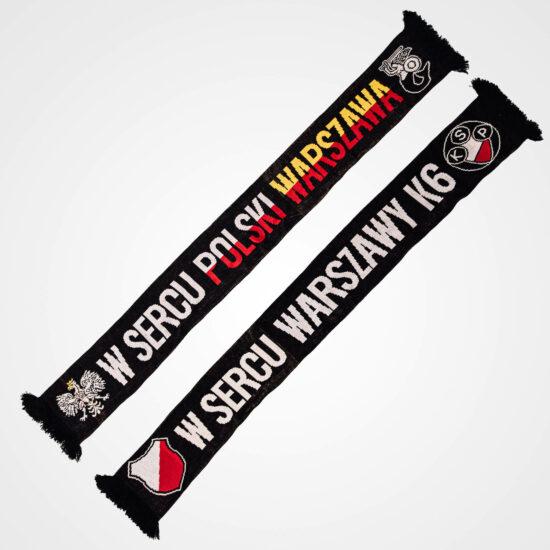Szalik Serce Warszawy K6