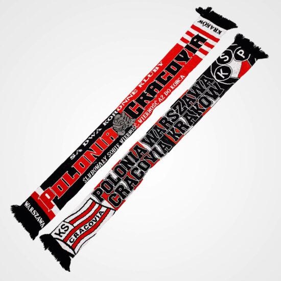 Szalik Polonia&Cracovia Kraków wersja 2 unikat