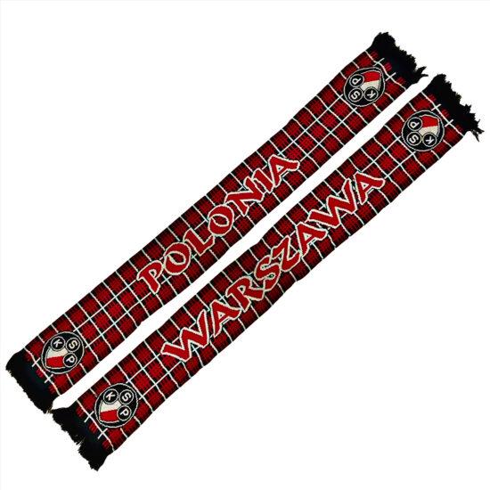 Szalik Polonia Warszawa krata 1