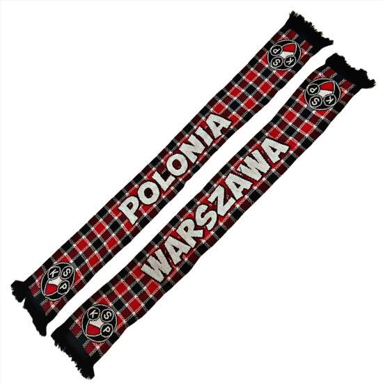 Szalik Polonia Warszawa krata 2