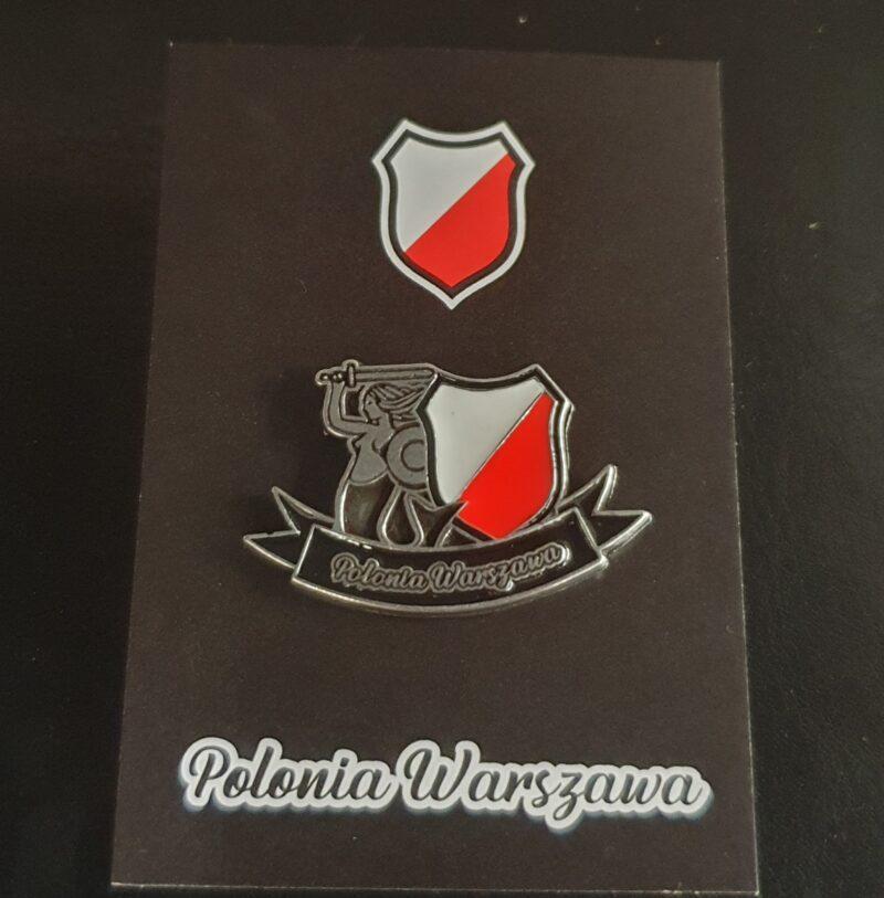 Odznaka herb syrenka Polonia Warszawa