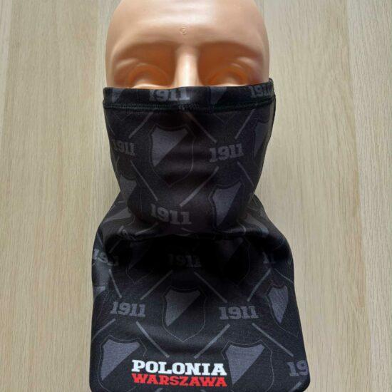 Chusta krótka z polarem szare herby
