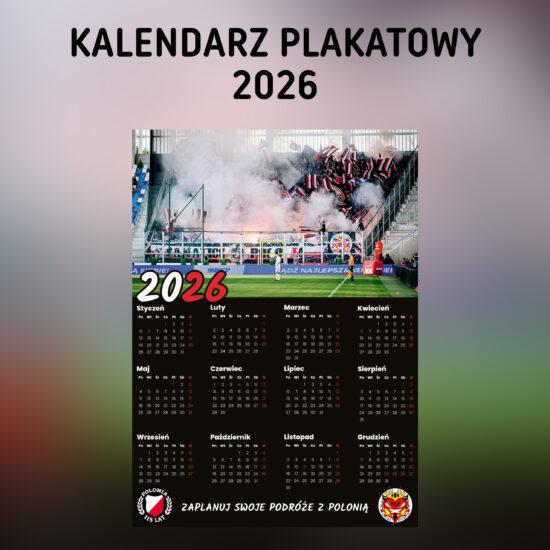 Kalendarz plakatowy na rok 2026