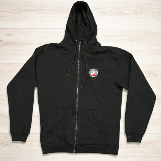 Bluza na suwak z kapturem